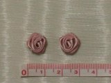 巻きバラ　ピンク　２個入り　10mm