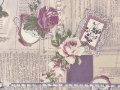 手鏡&カップ　パープル