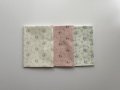 カットクロス3枚セット　小さな薔薇