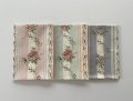 カットクロス3枚セット　ローズフラワーボーダー