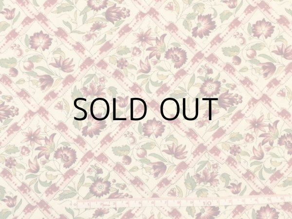 画像1: 【30％OFF】フレンチジェネラル　フラワー×ラティス　 (1)